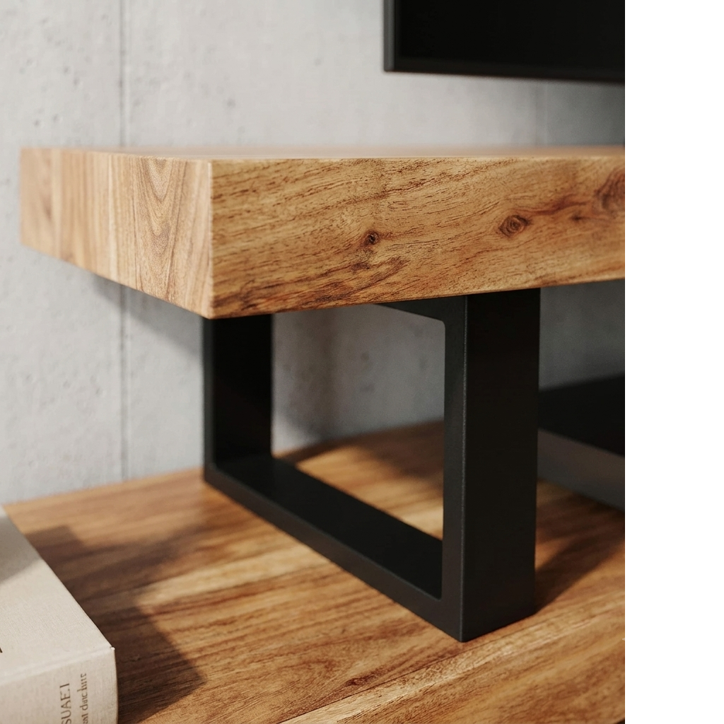 Meuble TV Bois Massif Modulable / Félicie